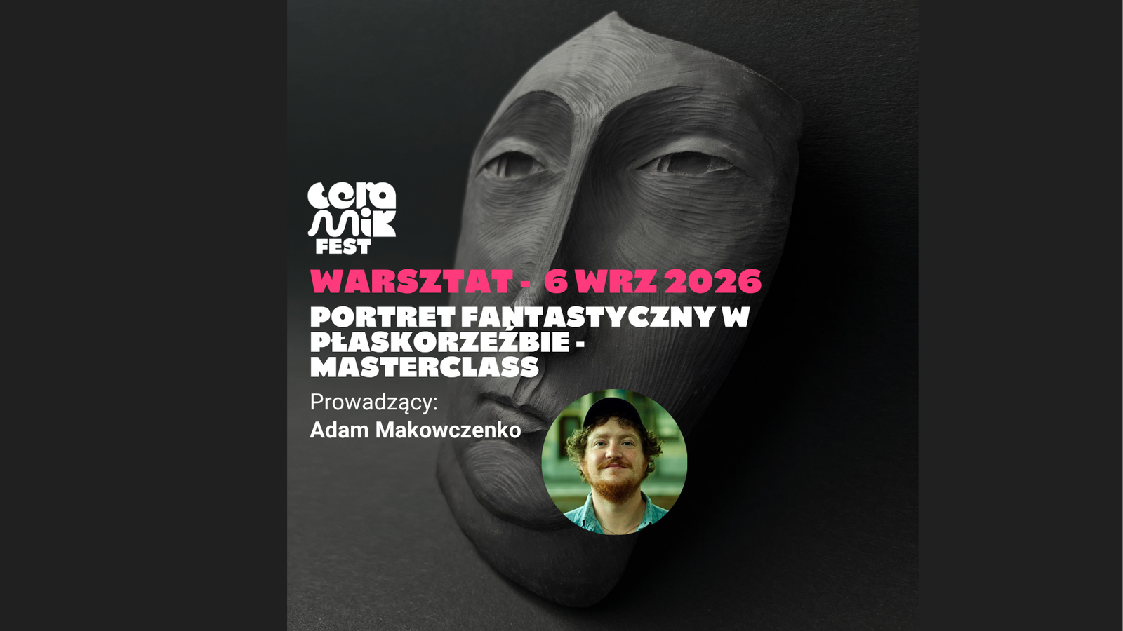 PORTRET FANTASTYCZNY W PŁASKORZEŹBIE - MASTERCLASS