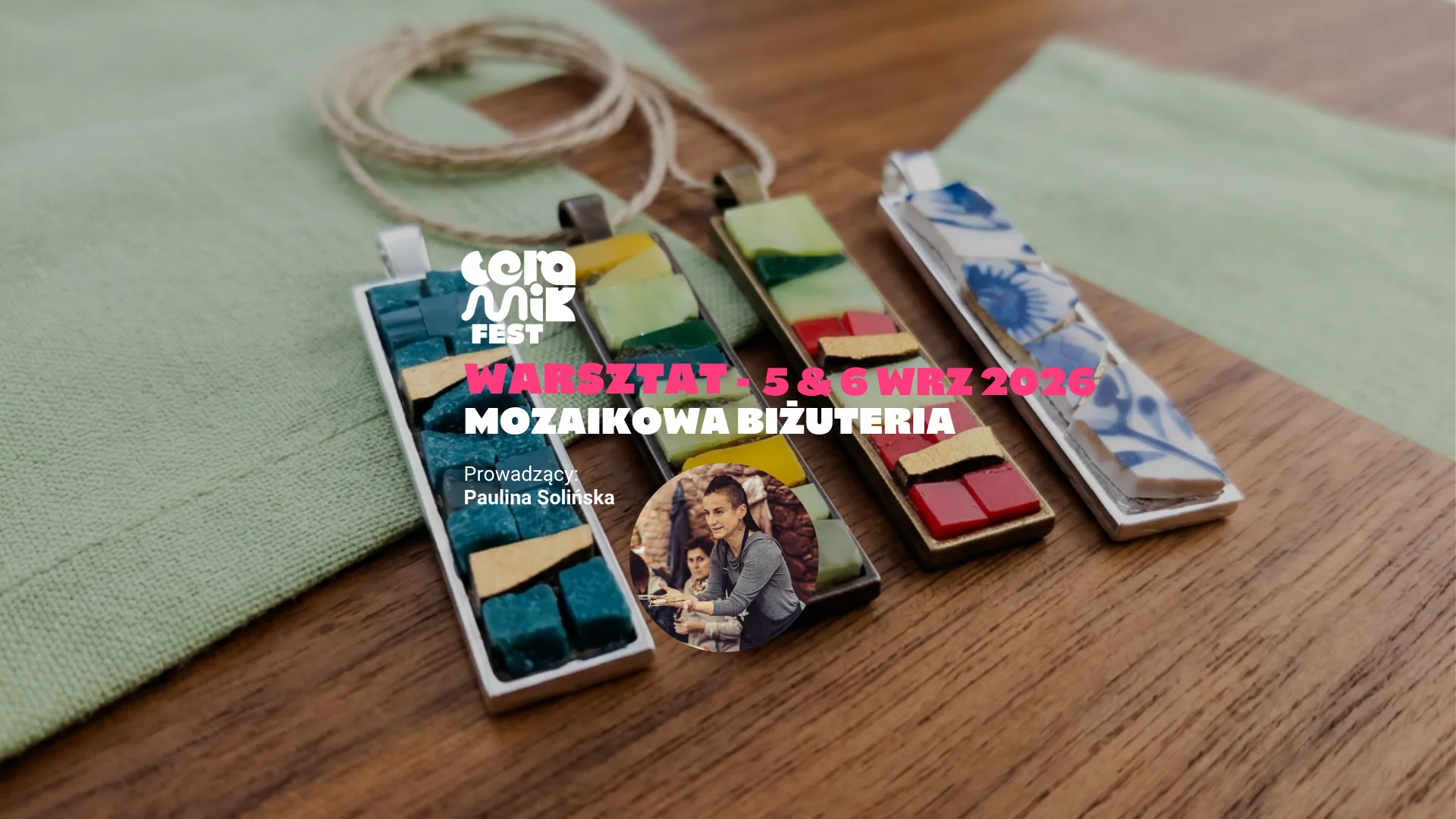 Mozaikowa biżuteria
