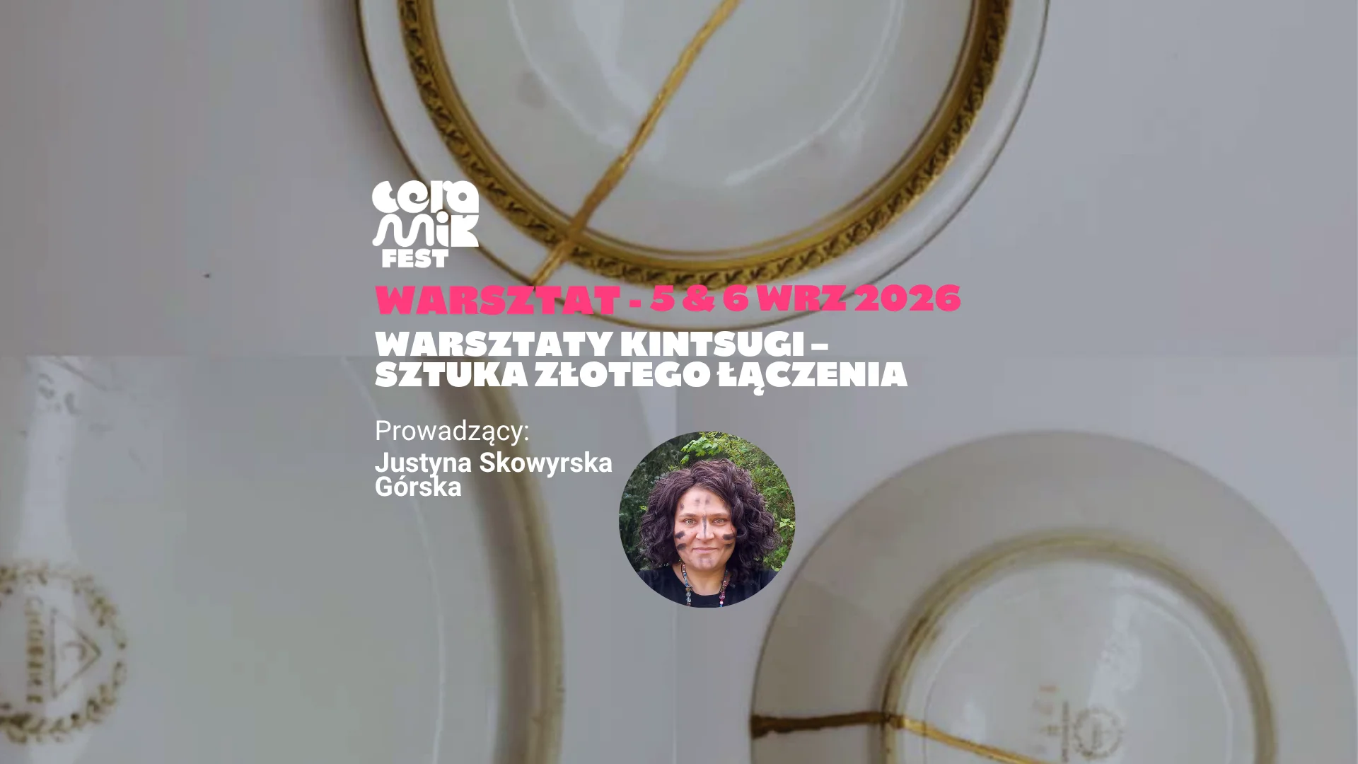 Warsztaty kintsugi – sztuka złotego łączenia