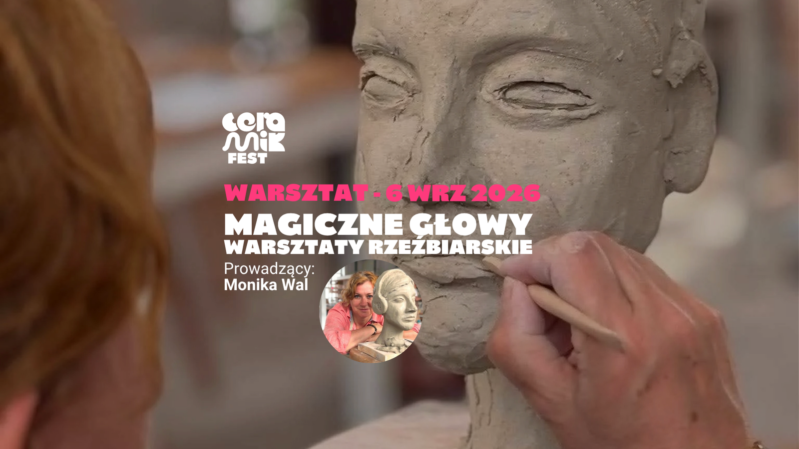 Magiczne głowy - warsztaty rzeźbiarskie